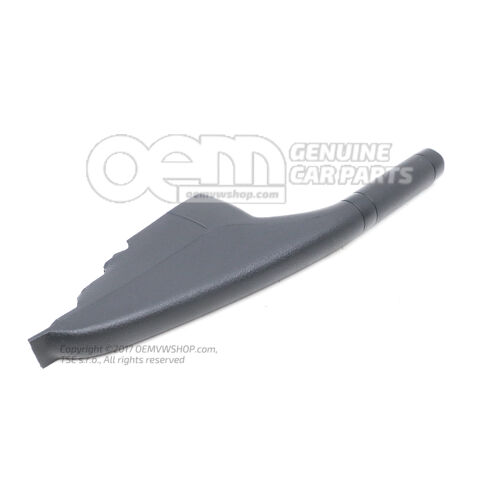 Rukoväť pre páku ručnej brzdy antracitová / čierna