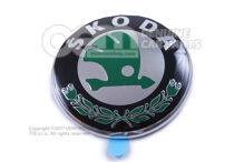 Znak SKODA saténová čierna / melanž