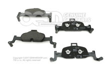 1 súpr. brzd. obložení pre kotúčovú brzdu 4K0698151AB