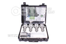 1 súpr. skrutiek kolesa, zamedzujúca krádeži