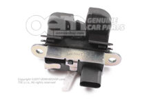 Zámok veka s mikrospínačom saténovo čierny (2)