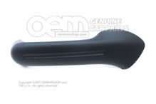 Sklenený poťah saténový čierny