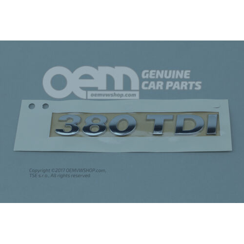 Nápis vysoký chrom