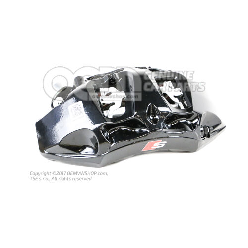 80A615108J Audi Q5/Sportback čierny Brzdový strmeň bez brzdových doštičiek veľkosť 375x36mm predný pravý