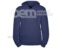 330084130E 530 Hooded sweatshirt, XXL, men's, Dark Blue, Volkswagen Collection