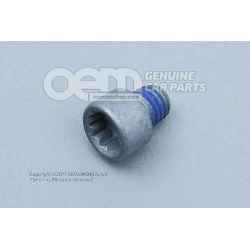 Skrutka s valcovou hlavou s vnútornou hlavou s vnútornou viacbodovou hlavou M10X10