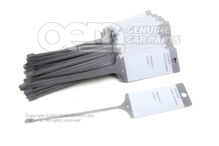 Prívesok na kľúče, sivý, 100 ks VAS 6437 (1)