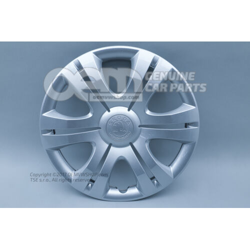 Ozdobné kryty kolies strieborno šedé Škoda Citigo 1S