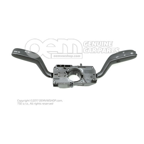 Riadiaca kol. kombinovaný vypínač saténová čierna