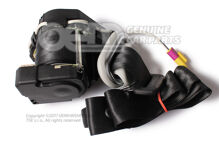 Trojbodové automatické sedadlo čierne (4)