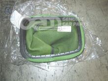 Hlavica rýchlost. páky (koža) s obkladom rých. páky (koža) cosmic zelená (1)