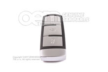 Vysielacia jednotka satén. čierna/chróm. polomatná Vysielacia jednotka satén. čierna/chróm. polomatná