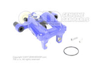 Volkswagen Golf 8R modrý strmeň pre brzdy rozmer 310x22mm zadný pravý 5WA615424BSQ5