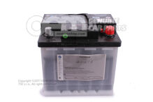 Akumulátor s ukazovateľom st. nabitia, naplnený a nabitý