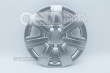 Ozdobné krúžky kolies čierna / svetlý chróm