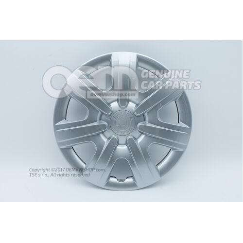 Ozdobné krúžky kolies čierna / svetlý chróm