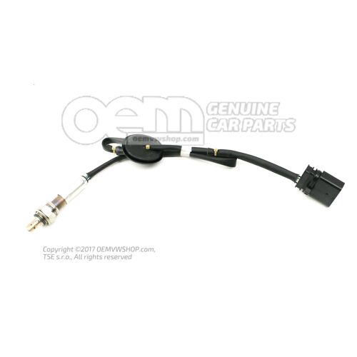 Snímač pre kontrolu spalín