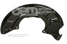 Krycí plech pre brzdový kotúč (1)