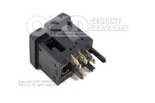 Spínač osvetlenia s reostatom pre panelové osvetlenie saténová čierna (2)