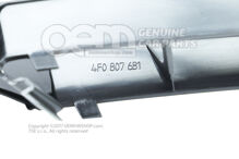 Vodiaca mriežka vzduchu saténová čierna (2)