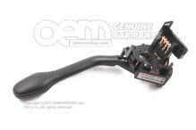 Spínač ovládania stieračov / stieračov saténový čierny (1)