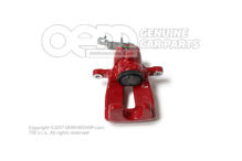 5F0615423 SEAT Leon / Volkswagen Golf/Variant/4motion / Škoda Octavia červený kryt brzdového strmeňa bez brzdových doštičiek rozmer 310x22mm zadný ľavý (1)