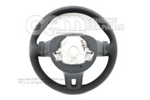 Multifunkčný volant (koža) čierna (1)