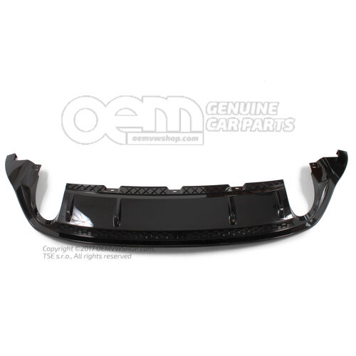 Vent saten black
