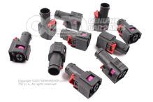 Puzdro s plochými kontaktmi 4G0906234C (3)