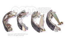 1 súprava brzdových čeľustí s obloženiami