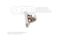 Držiak slnečnej clony perleťovo šedý (1)