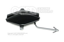 Snímateľný kryt čierna-lesklá 575807241C041