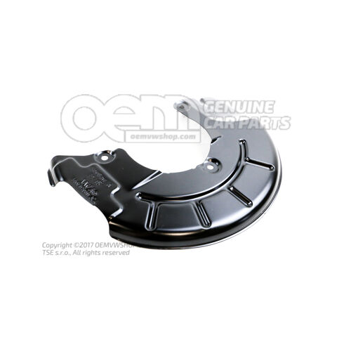 Krycí plech pre brzdový kotúč