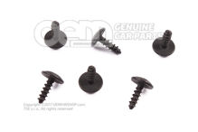 Audi S6 4K Sada zadného difúzora čierna / chróm "falošné výfukové potrubie" Audi A6 / S6 / Avant / Quattro 4K (9)