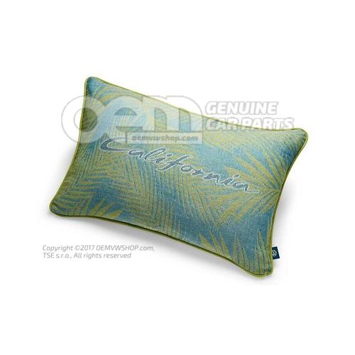 7T0084508 Cushion, Green/Turquoise, Universum California Collection