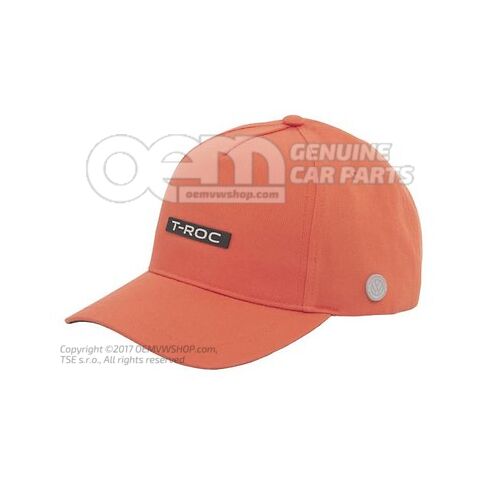 2GV084300  645 Baseball cap, Unisex, Flame Red, T-Roc Collection