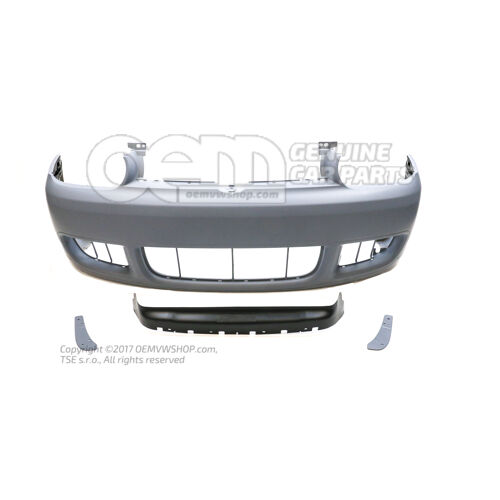 Originálny kryt predného nárazníka Volkswagen Golf MK4 R32 US 1J0807217K GRU