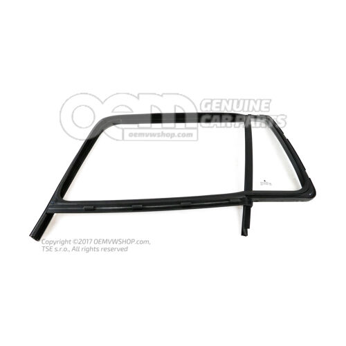 Sklo dverí pevné s tesnením