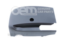 Kryt stĺpika riadenia saténový čierny