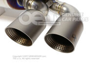 Originálny titánový výfukový systém Golf 7 Akrapovic 5G6253609CQ (10)