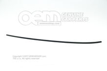 Strešný kanál saténový čierny