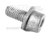 Skrutka s vnútornou hlavou s vnútorným šesťhranom (kombinácia) M8X18