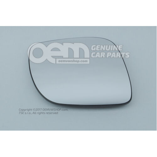 Sklo zrkadla (konvexné) s nosnou doskou