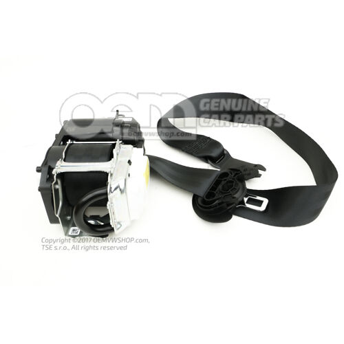 Trojbodový automatický bezpečnostný pás s napínačom pásu Čierny 2GM857705D RAA