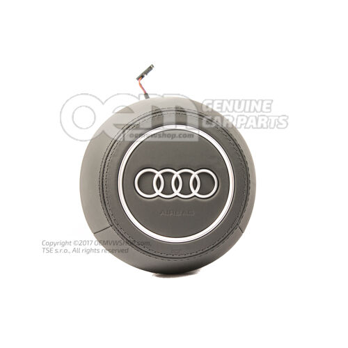 Airbagová jednotka pre dušu volantu (čierna) 4S0880201N 1KT