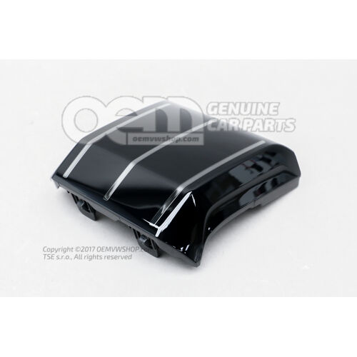 Orezanie čierno-lesklé