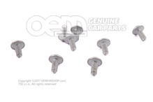 Skrutka s šesťhrannou hlavou s plochou hlavou M6X14