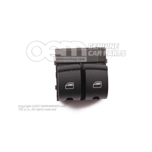 Spínač elektrického elektrického ovládania okna soul (čierny)