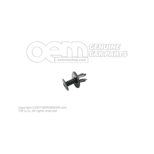 Clip saten black