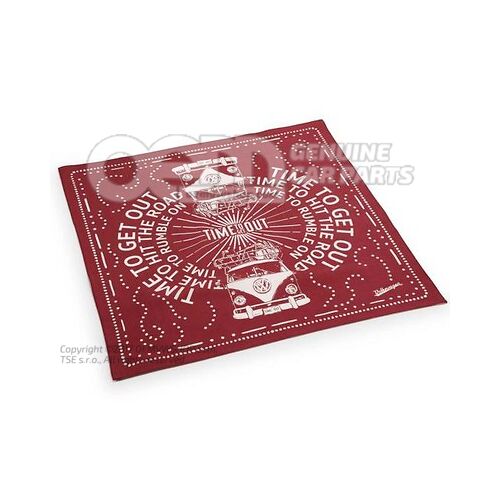7E9084331A 645 Scarf, Red, T1, Heritage Collection